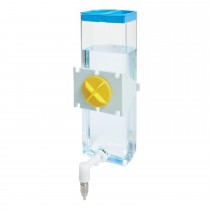 Midwest Critterville Water Bottle Medium Clear, Blue 3.27" x 2.32" x 6.62"