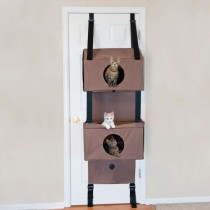 K&H Pet Products Hanging Feline Funhouse Small Tan 22" x 12" x 70" - KH3220
