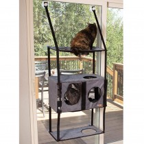 K&H Pet Products EZ Mount Townhouse Gray 12" x 23" x 60"