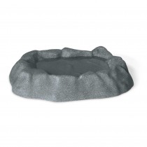 K&H Pet Products Birdbath Unheated 1 Gallon Gray 17'' x 23.5'' x 4''