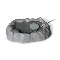 K&H Pet Products Thermo-Birdbath 1 gallon Gray 17'' x 23.5'' x 4''