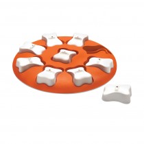 Outward Hound Nina Ottosson Dog Smart Puzzle Game Large Orange 12.25" x 11.25" x 1.75"