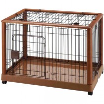Richell Mobile Pet Pen 940 - Medium 36.8" x 24.2" x 26" - R94128