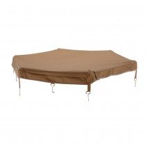 Richell Convertible Pet Comfort Mat II Mocha 64.2" x 55.9" x 5.7" - R94349