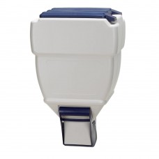 Bergan Wall Mounted Dispenser Gray/Navy Blue - BER-11732
