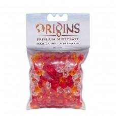 BioBubble Acrylic Gems 5 ounce bag Volcano Red - BIO-62285412