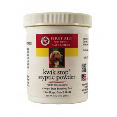 Miracle Corp Kwik-Stop Styptic Powder 6 ounces Resealable Tub