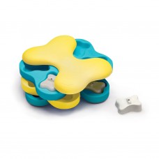 Outward Hound Nina Ottosson Dog Tornado Puzzle Game Large Blue/Yellow 11" x 7.5" x 3.25"