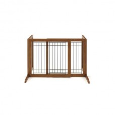 Richell Freestanding Pet Gate Small Autumn Matte 26.4" - 40.2" x 17.7" x 20.1" - R94135