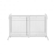 Richell Freestanding Pet Gate HS White 28.3" - 47.2" x 23.6" x 27.6" - R94158