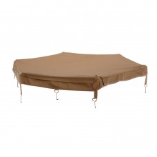 Richell Convertible Pet Comfort Mat II Mocha 64.2" x 55.9" x 5.7" - R94349